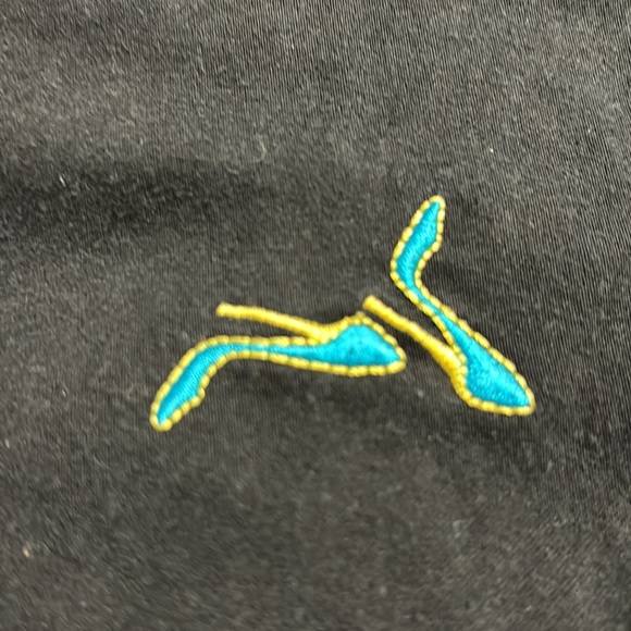 Black Mini Skirt/Skort by Attyre New York Size 6 High Heels - Picture 7 of 10